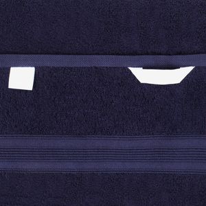 Produktbild für Handtuch NatureMark Set, navyblau, aus 100% Baumwolle