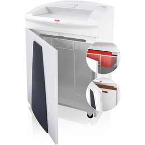 Produktbild für Aktenvernichter HSM Securio B35, 1920111, weiß, mit Rollen