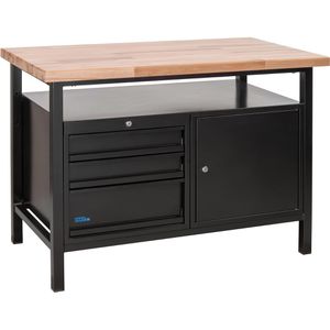 Werkbank Güde P 1200 SLT Black Line, 40838, schwarz