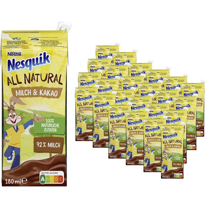 Nesquik Kakao Ready to drink, je 180ml, 24 Stück – Böttcher AG