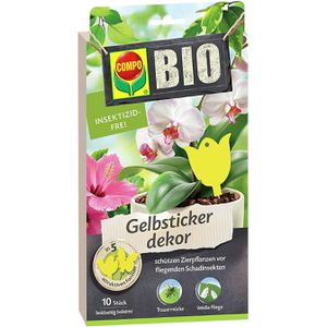 Gelbtafeln Compo Bio Gelbsticker Dekor, Set, zum Stecken