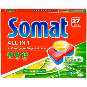 Spülmaschinentabs Somat 7 All in 1 Zitrone