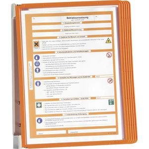 Sichttafelsystem Durable 5551-09 Vario Wall 5, A4
