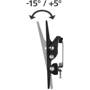 Produktbild für TV-Wandhalterung Hama 220804 Tilt, bis 25 kg