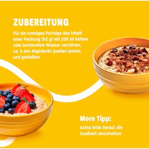 Produktbild für Haferbrei More Protein Porridge Original Taste