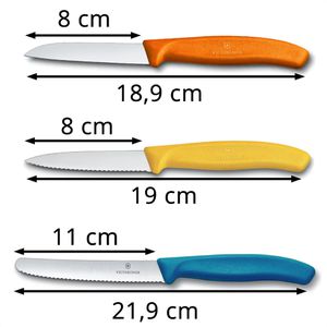 Produktbild für Gemüsemesser Victorinox Swiss Classic 6.7116.32C1