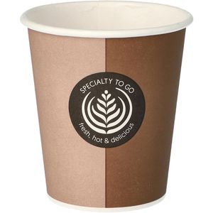 Trinkbecher Papstar 14808 To Go, farbig