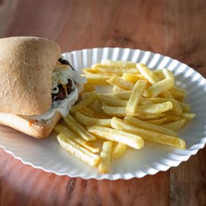 Produktbild für Einwegteller Quickpack 411655, Pappe