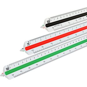 Produktbild für Dreikantmaßstab Rumold 150/1/30 Kunststoff, 30cm