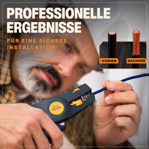 Produktbild für Abisolierzange BAURIX Akura, ABZ-01