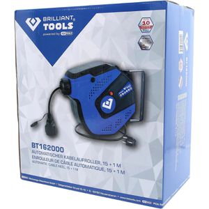 Produktbild für Kabeltrommel Brilliant-Tools BT162000 Automatik, 15 + 1m