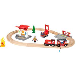 Produktbild für Spielzeugeisenbahn BRIO 33815 Bahn Feuerwehr Set