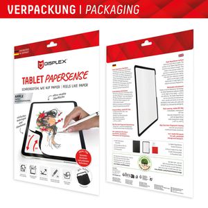 Produktbild für Displayschutzfolie Displex Tablet Papersense, 3H
