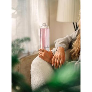 Produktbild für Trinkflasche waterdrop Clear, mit Neoprenhülle