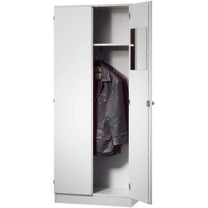 Produktbild für Kleiderschrank Hammerbacher Solid 6200, weiß/eiche