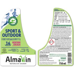 Produktbild für Waschmittel AlmaWin Sport &amp; Outdoor