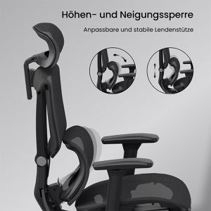 Produktbild für Bürostuhl FlexiSpot C7B-Air