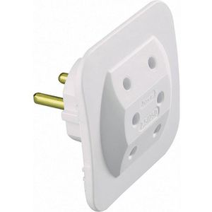 Produktbild für Steckdosenadapter Kopp weiß