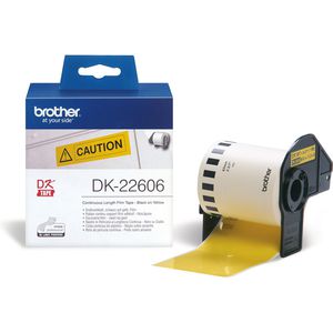 Brother-Etiketten Brother DK-22606, gelb