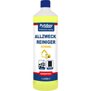 Putzboy Allesreiniger Zitrone, Allzweckreiniger, Konzentrat, 1 Liter