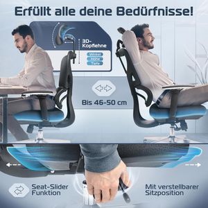 Produktbild für Bürostuhl CLOUVOU ProSeat