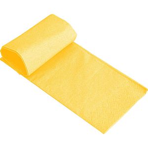 Produktbild für Servietten Papstar 89650, Daily Collection, gelb