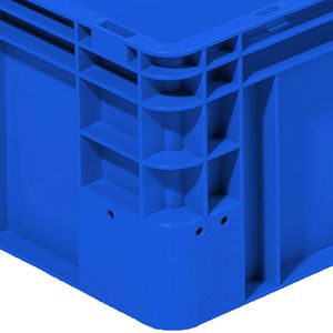 Produktbild für Eurobox Alpha-Paletten Silverline, blau, 90 Liter
