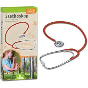 Stethoskop Moses Expedition Natur 9618, Flachkopf, für Kinder