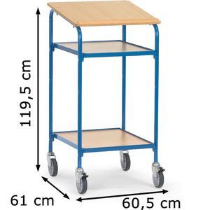 Produktbild für Stehpult Fetra 5834, aus Metall