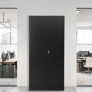 Produktbild für Aktenschrank G-Office FLC.195/N, aus Metall