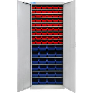 Magazinschrank ADB 40826, grau