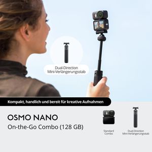 Produktbild für Action-Cam DJI Osmo Nano On-the-Go Combo, wasserdicht bis 10m