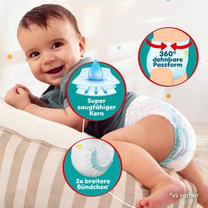 Produktbild für Windeln Pampers Baby-Dry Pants, Größe 8