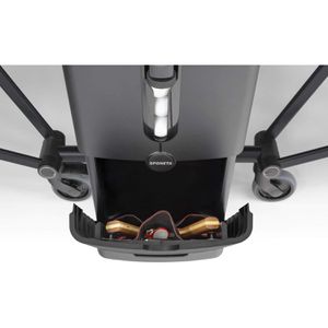 Produktbild für Tischtennisplatte Sponeta SDL Black, 10 mm Platte, Outdoor