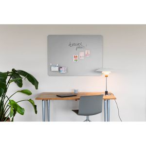 Produktbild für Glas-Magnettafel Legamaster 7-104254 Warm Grey inkl. 2 Magnete