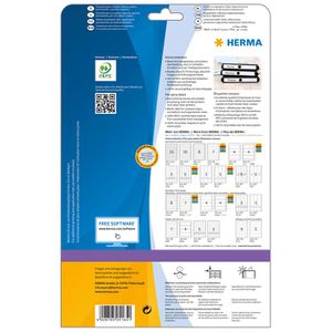 Produktbild für Rückenschilder Herma 5165 Special, weiß