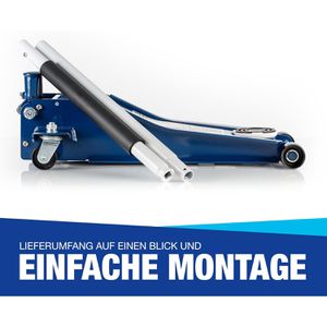 Produktbild für Rangierwagenheber NTG WGH.3001, extra flach