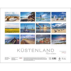 Produktbild für Bildkalender Eiland 200044, Küstenland, Jahr 2027