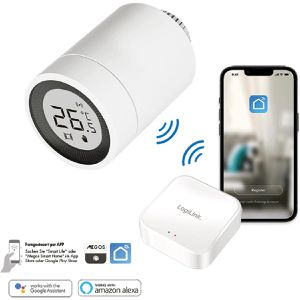 Produktbild für Heizkörperthermostat LogiLink SH0135, App-fähig