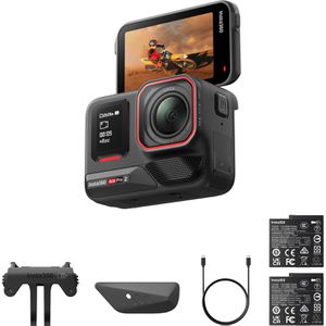 Action-Cam Insta360 Ace Pro 2 Dual Battery Bundle, wasserdicht