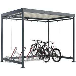 Produktbild für Fahrradunterstand WSM Economy Köln Bike K3 2502 XBF, anthrazit