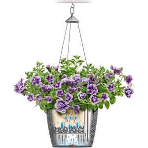 Produktbild für Blumenampel Lechuza NIDO Cottage 35 graphitschwarz