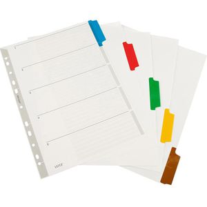 Produktbild für Register Leitz 4320-00-00, A4, blanko