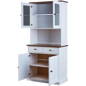 Produktbild für Küchenschrank Inter-Link Westerland, weiß, (BxH) 90 x 191 cm