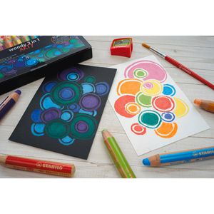 Produktbild für Buntstifte Stabilo woody 3 in 1 ARTY, 880/10-1-20