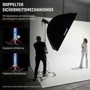Produktbild für Stativ Neewer SC305AW, Höhe bis 305 cm