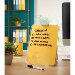 Produktbild für Notizboard Leitz 3947-00-19, Cosy, DIN-A4, gelb