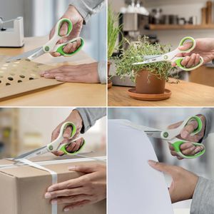 Produktbild für Büroschere Leitz WOW Titan, 5319-21-54, mit Softgrip