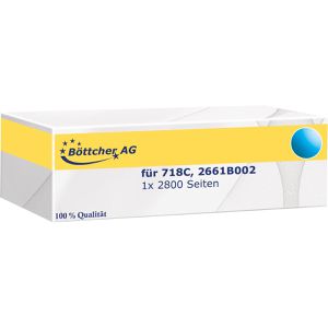 Produktbild für Toner Böttcher-AG für Canon 718C, 2661B002