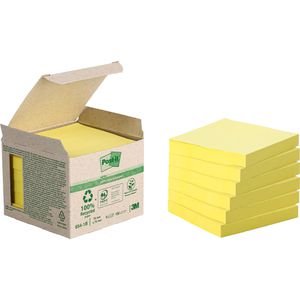 Haftnotizen Post-it Recycling Notes, gelb